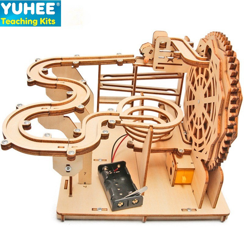 Running Gear Gifts - DIY Wooden Marble Run Kit –