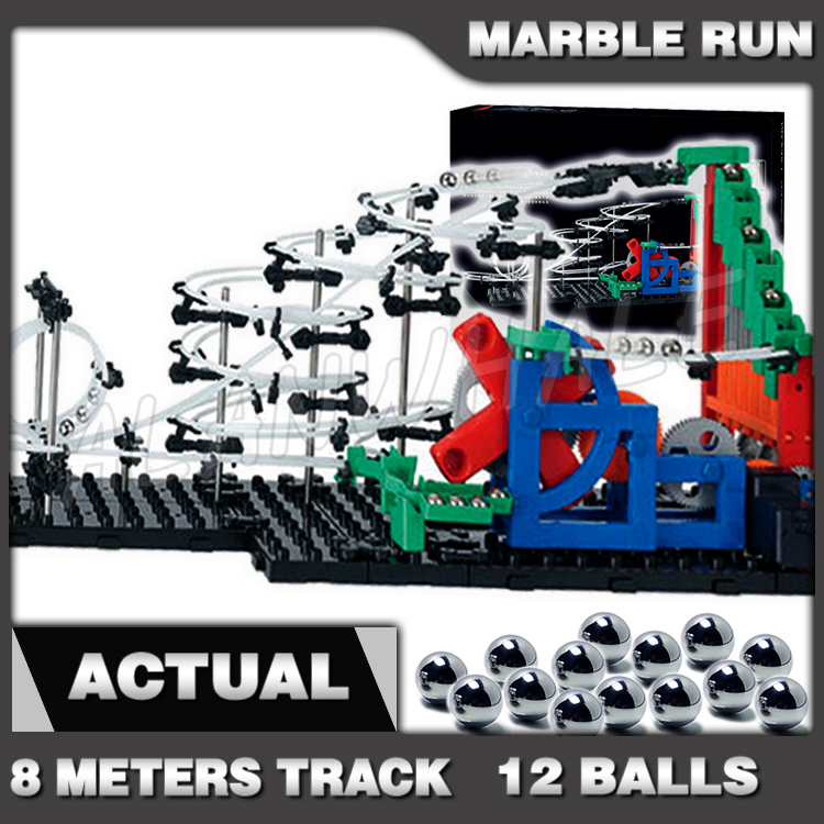Running Gear Gifts - 860cm Rail Marble Run Gear Drive