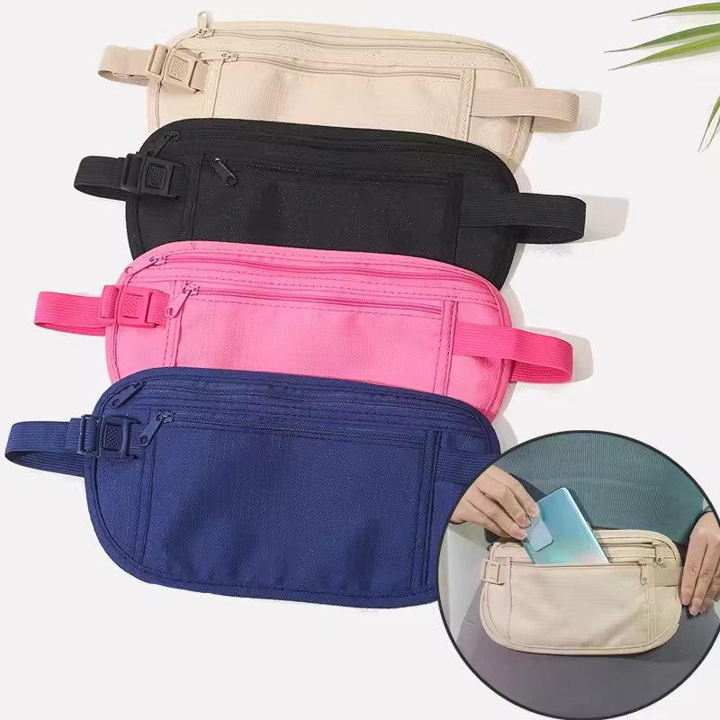 Running Gear Bag - Sport Running Wais Bag Invisible Travel