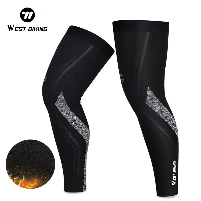 Running Gear For Winter - WEST BIKING Warm Leg Sleeves Running