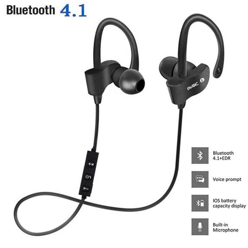 Earphone Sport Hook - Sports Wireless Bluetooth Headset Running Stereo