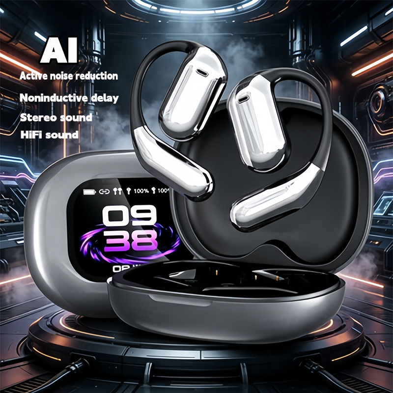 Earphone Sport Hook - YYK Q16 Pro AI Translation Earbuds