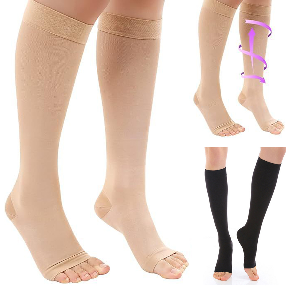 Compression Calf Sleeve - Graduated Pressure Medical Calf Compression Stockings