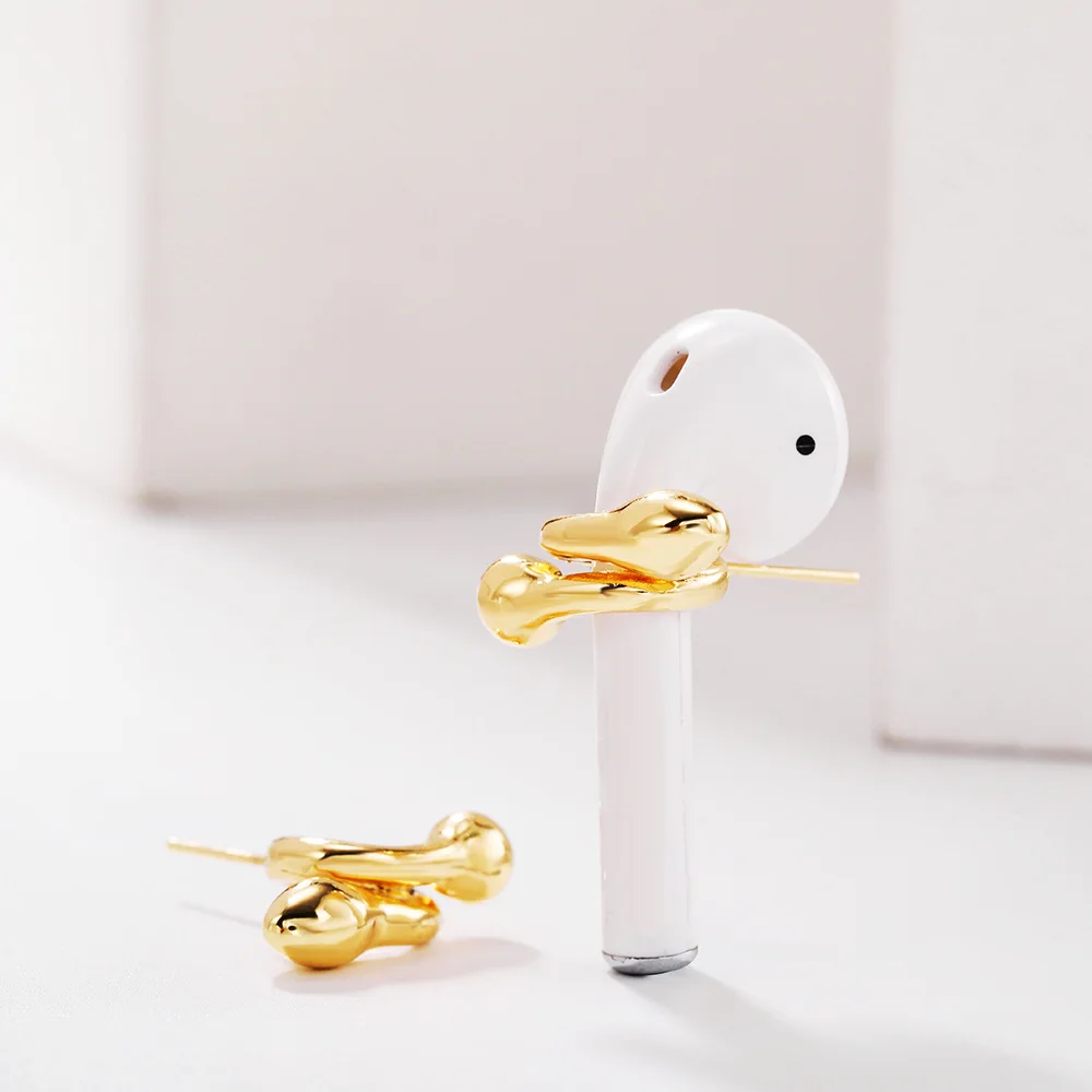 Anti-Lost Earring Gold Strap W - Earphone Sport Hook review and price