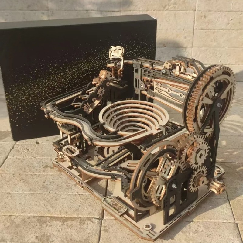 3D Wooden Ball Run Gears Sets  - Running Gear Gifts review and price