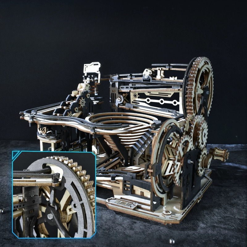 3D Wooden Ball Run Gears Sets  - Running Gear Gifts review and price