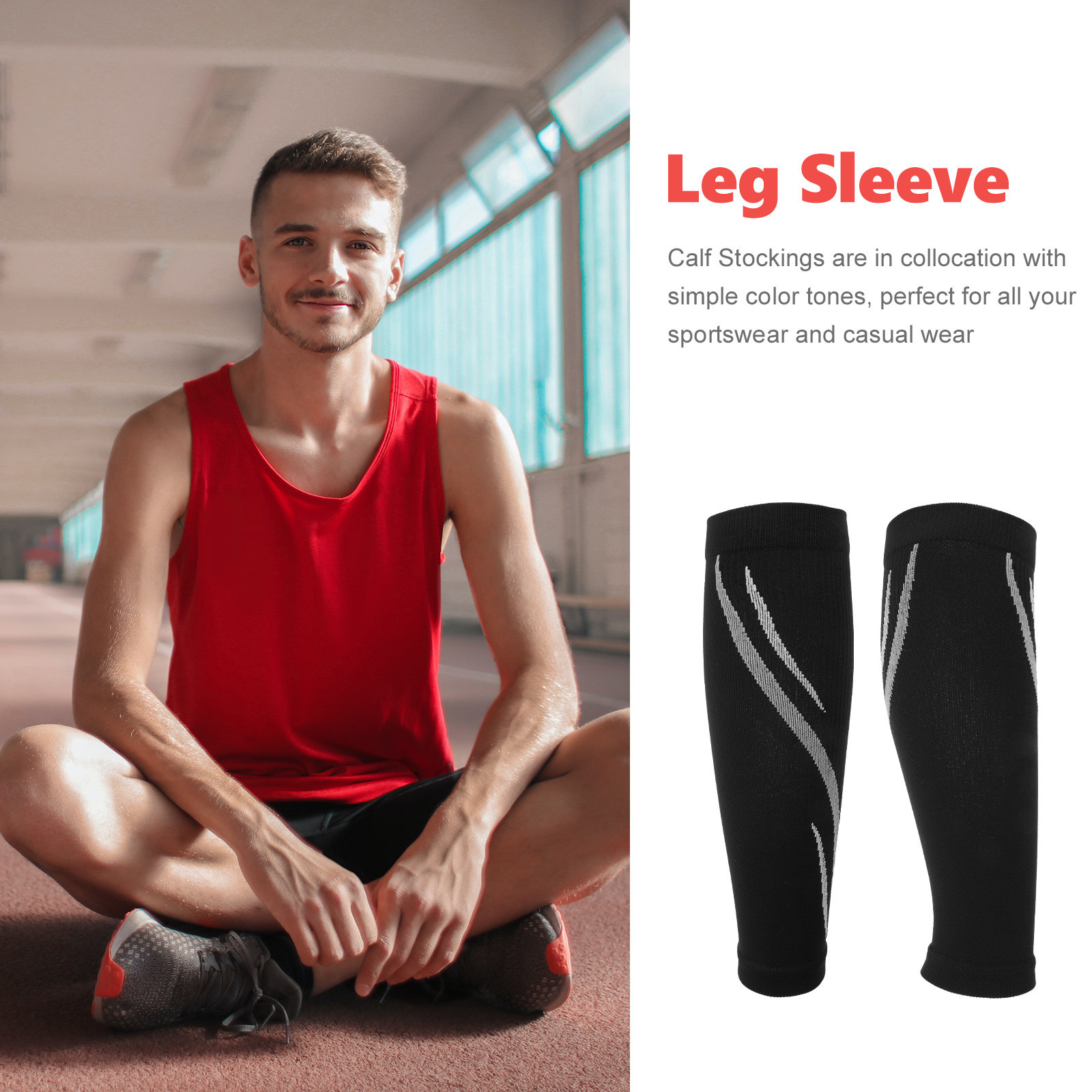 1Pair Calf Compression Sleeves - Compression Calf Sleeve review and price