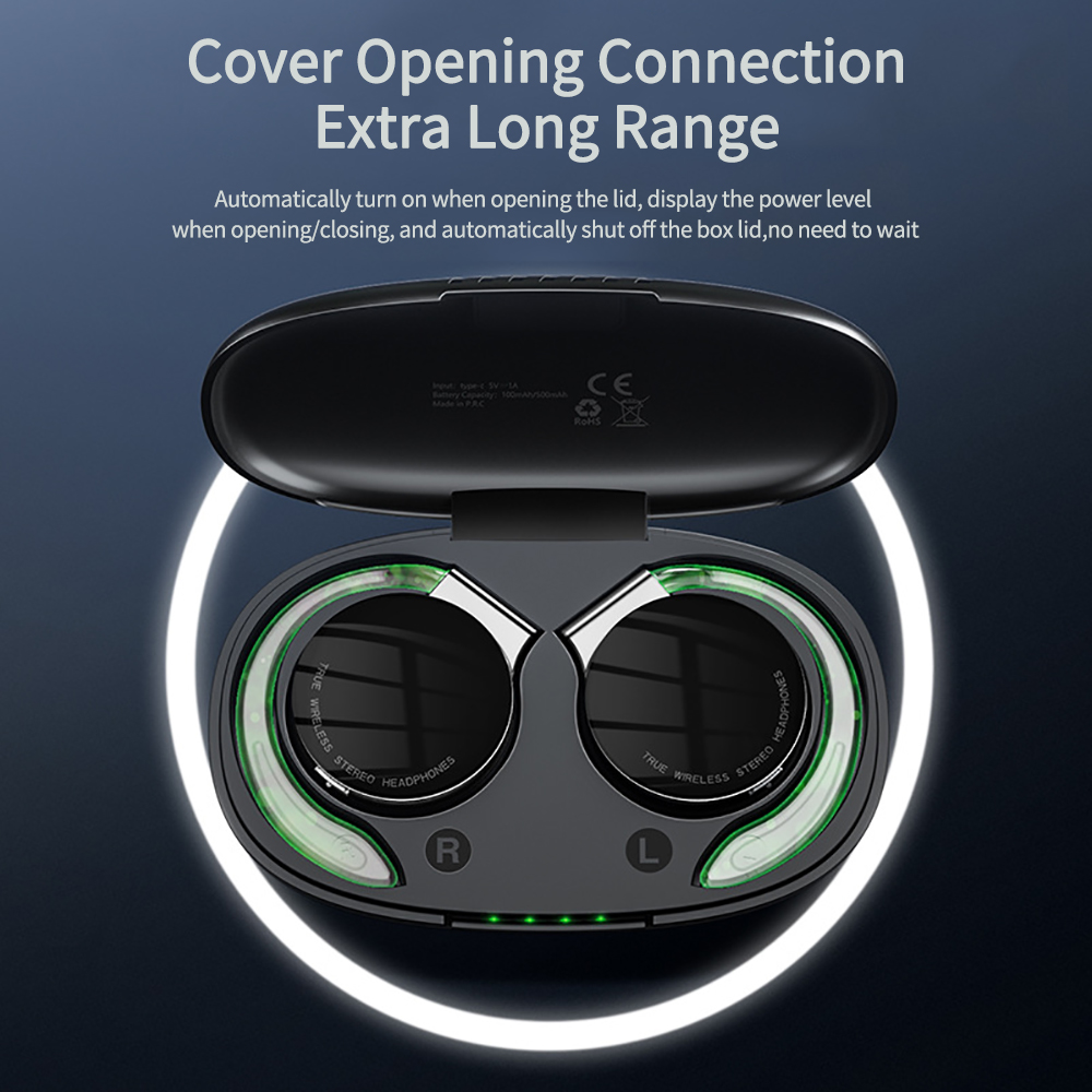 F2 TWS Earphones With Micropho - Earphone Sport Hook review and price