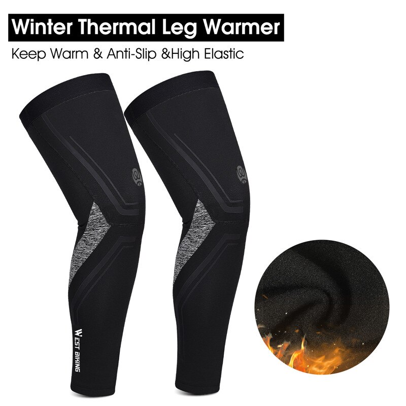 WEST BIKING Warm Leg Sleeves R - Running Gear For Winter review and price