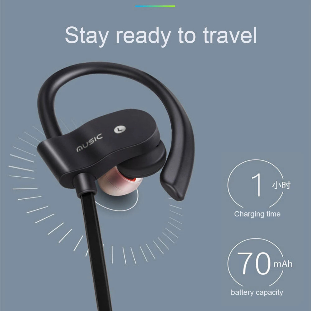 Sports Wireless Bluetooth Head - Earphone Sport Hook review and price