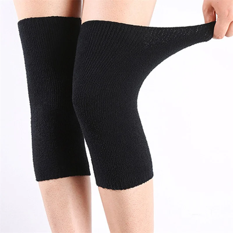 1 Pair Winter Warm Knee Pads B - Running Gear For Winter review and price