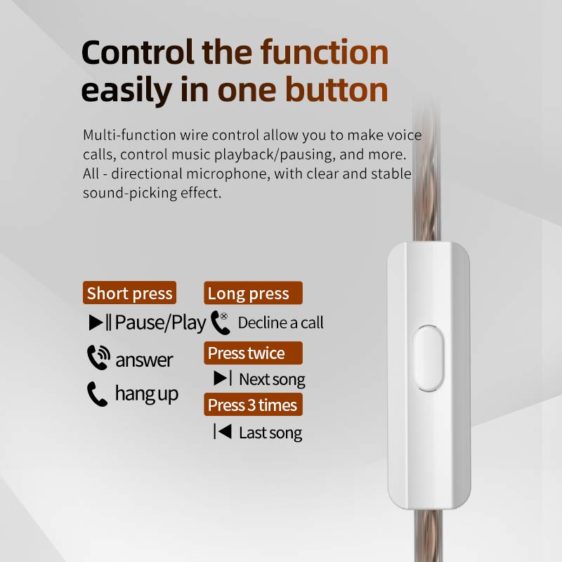 CCA FLA metal com fio fone de  - Earphone Sport Hook review and price