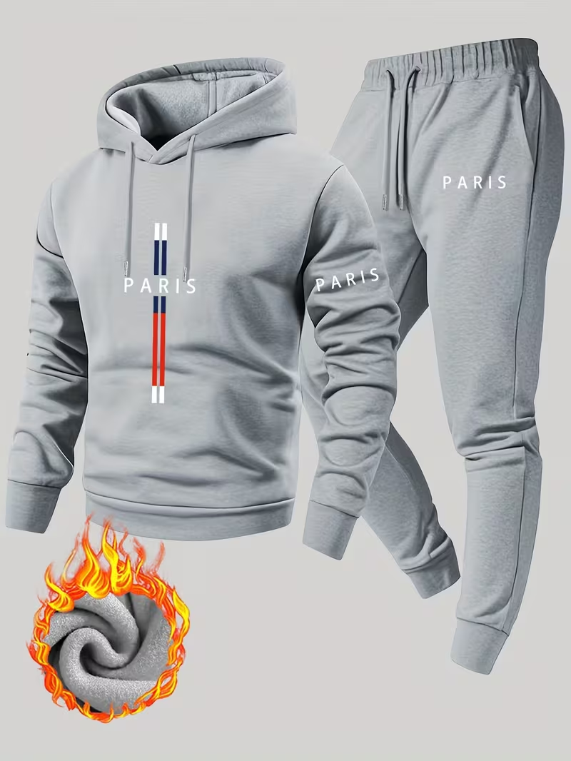 Men's Urban Casual Two-Piece S - Running Gear For Winter review and price