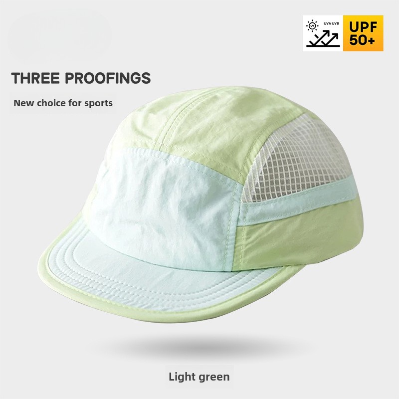 Color-Blocked Quick-drying Bas - Running Cap Mesh review and price