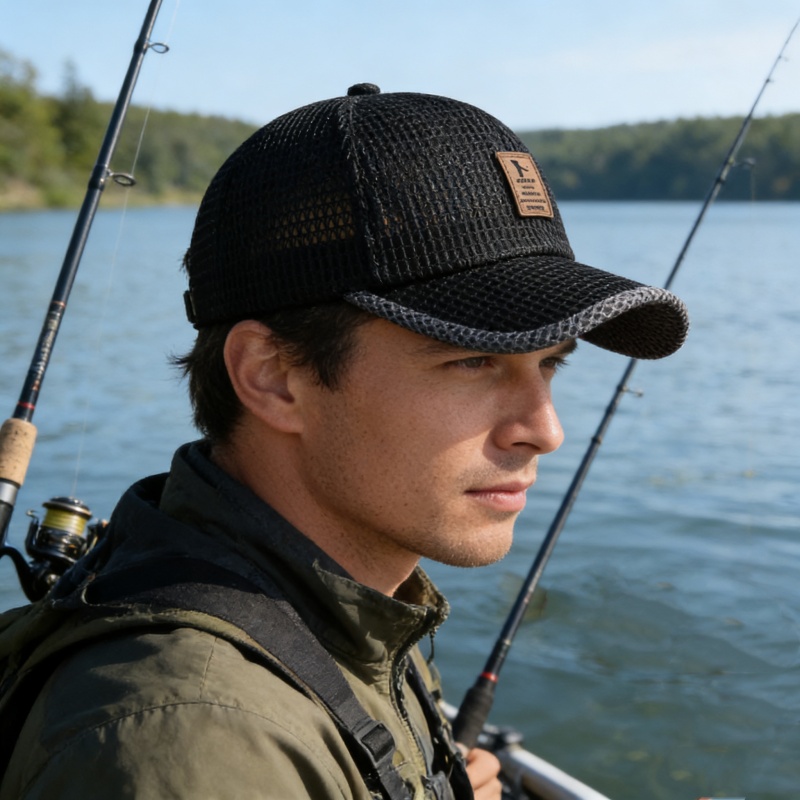 Letter Printed Breathable Mesh - Running Cap Mesh review and price