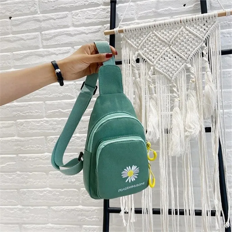 Embroidered Canvas Chest Bag S - Running Gear Bag review and price