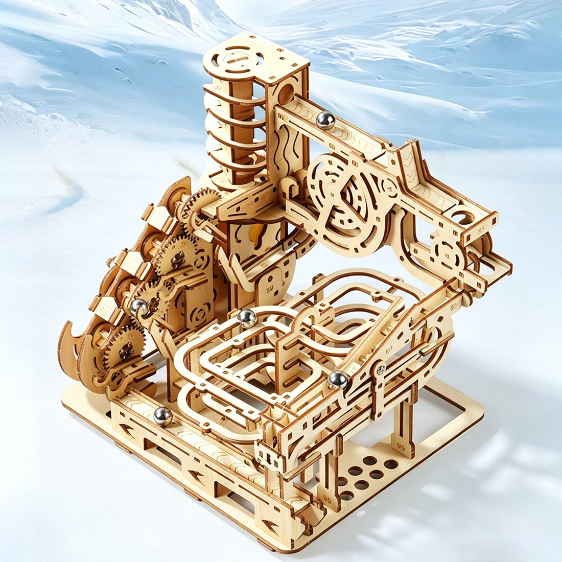 3D Wooden Puzzle Mechanical Ma - Running Gear Gifts review and price