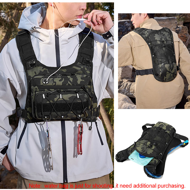 Tactical Bag Front Chest Rig V - Running Gear Bag review and price
