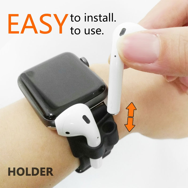 Silicone Holder Clip for AirPo - Earphone Sport Hook review and price