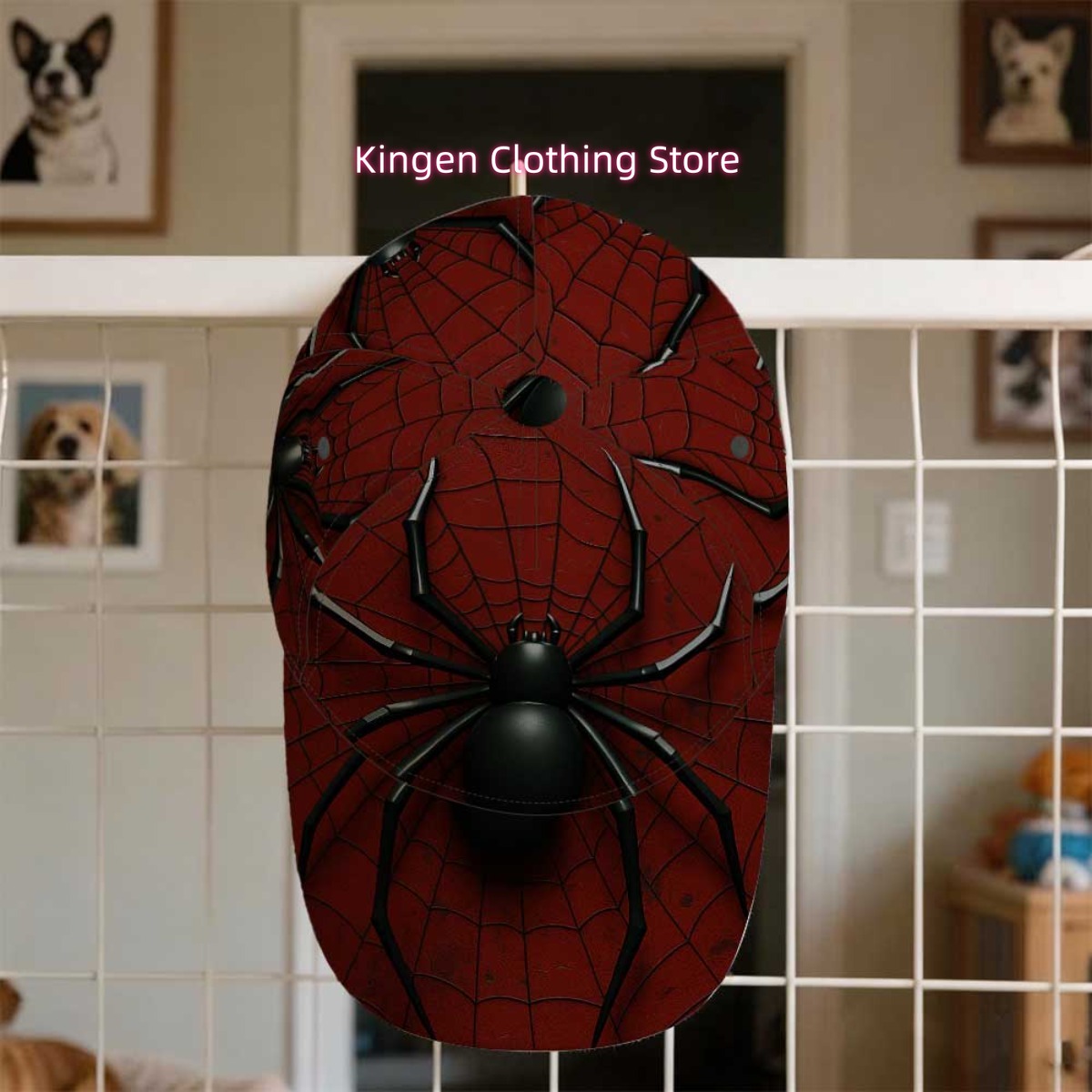 1pc 2D Flat Black Spider on Re - Running Gear Gifts review and price