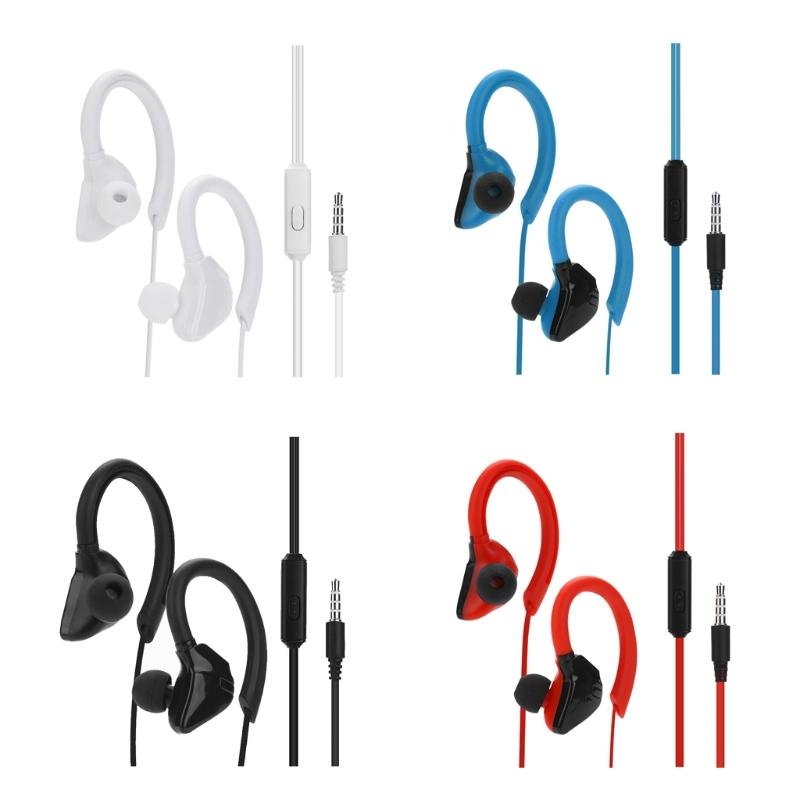 Sports Earbuds Wired with Micr - Earphone Sport Hook review and price