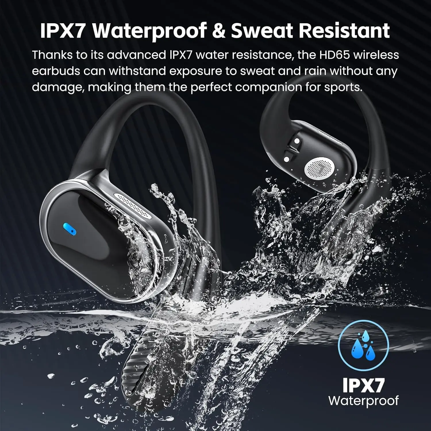 Bluetooth Earphones Wireless H - Earphone Sport Hook review and price